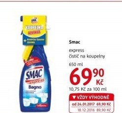 Čistič koupelen Smac Express