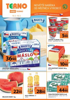 akční leták COOP 10.5.2017-16.5.2017
