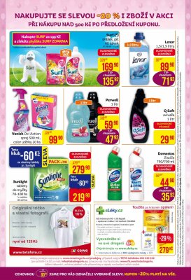 akční leták Teta drogerie 11.5.2017-20.5.2017