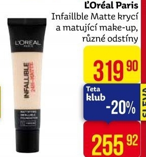 Make up Infaillible 24H Matte L'Oréal