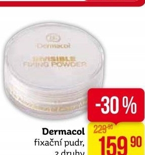 Pudr fixační Invisible Dermacol