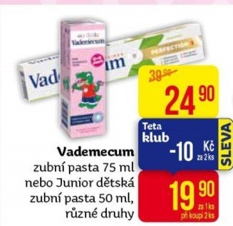 Pasty na zuby Vademecum