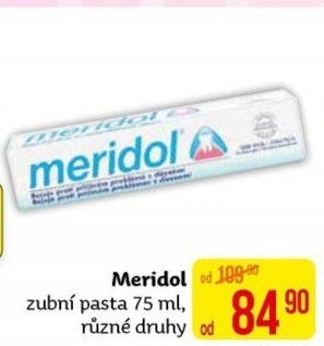 Pasta na zuby Meridol