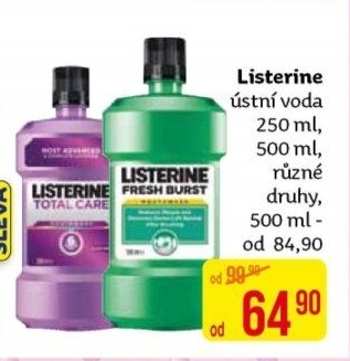 Ústní voda Listerine