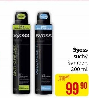 Šampon suchý Syoss