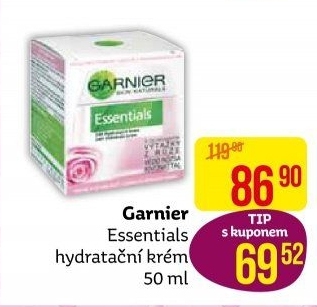 Krém pleťový hydratační Essentials Garnier