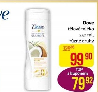 Tělové mléko Dove