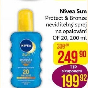 Sprej intenzivní na opalování OF 20 Protect&amp