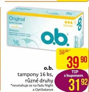 Tampony O.B.