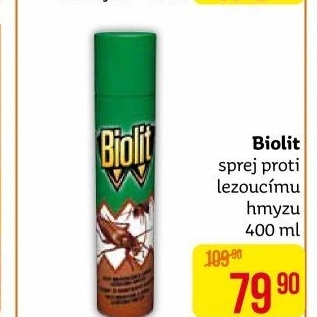 Přípravek proti lezoucímu hmyzu sprej Biolit