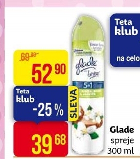 Osvěžovač vzduchu ve spreji Glade by Brise