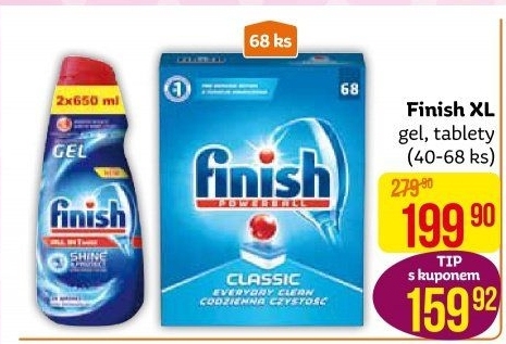 Gel do myčky Finish