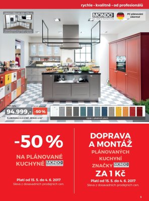 akční leták Kika nábytek 15.5.2017-4.6.2017