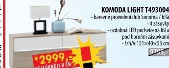 Komoda LIGHT 4