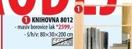 Knihovna 8012 lakovaná