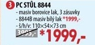 PC stůl 8844 lakovaný