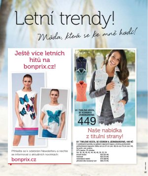 akční leták Bonprix 15.5.2017-10.10.2017
