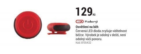 led diody pro viditelnost běžce