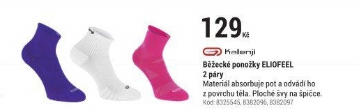 run comf socks 2 páry