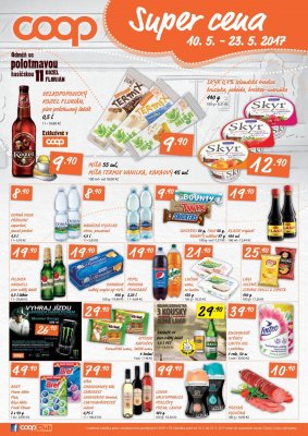 akční leták COOP 17.5.2017-23.5.2017