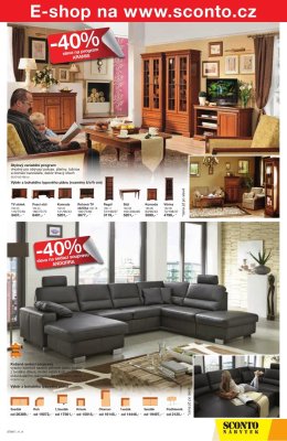 akční leták Sconto nábytek 17.5.2017-6.6.2017