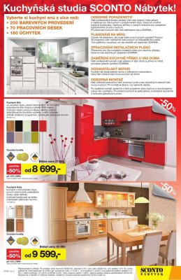 akční leták Sconto nábytek 17.5.2017-6.6.2017