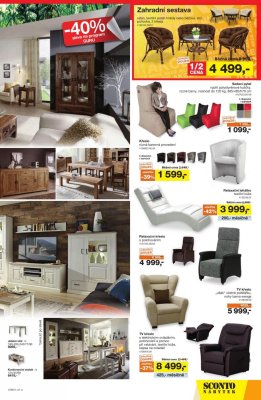 akční leták Sconto nábytek 17.5.2017-6.6.2017