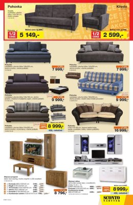 akční leták Sconto nábytek 17.5.2017-6.6.2017