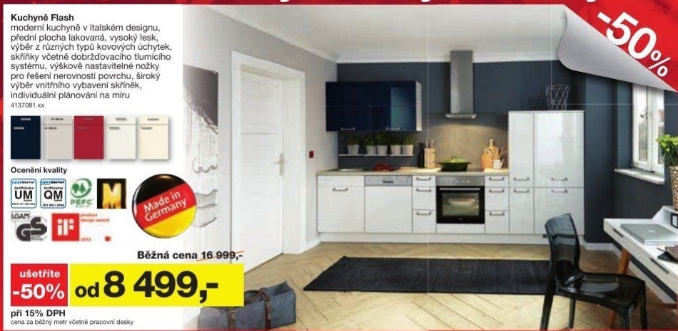 Kuchyňská sestava Flash