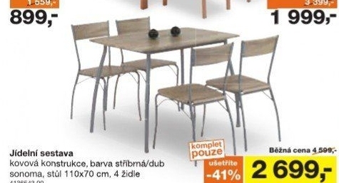 Jídelní sestava Hans Son