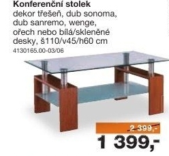 Konferenční stolek Toledo