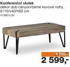 Konferenční stolek Alvaro