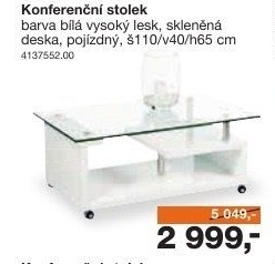 Konferenční stolek Rolltox
