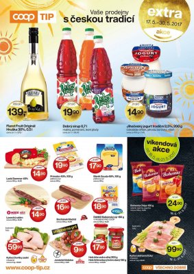 akční leták COOP 17.5.2017-30.5.2017