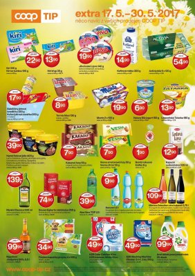 akční leták COOP 17.5.2017-30.5.2017