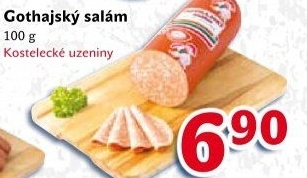Salám Gothaj Kostelecké uzeniny