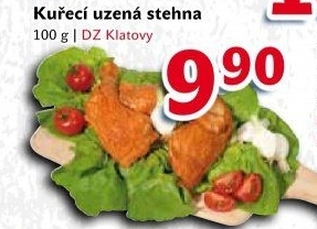 Kuřecí stehna uzená DZ Klatovy