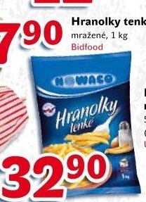 Hranolky mražené Nowaco