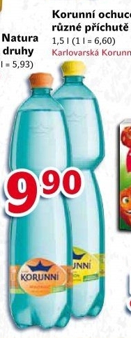 Voda ochucená Korunní