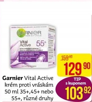 Krém pleťový proti vráskám Vital Active Garnier