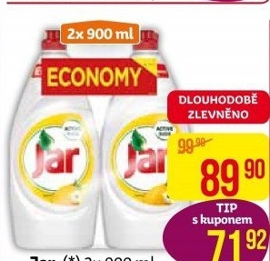 Prostředek na nádobí Jar