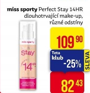 Make up Perfect Stay 14H Miss Sporty