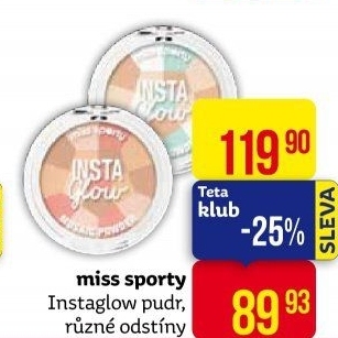 Pudr InstaGlow Miss Sporty
