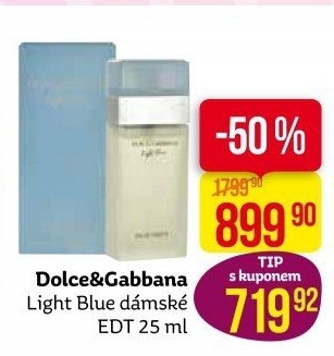 Toaletní voda dámská Light Blue Dolce&amp