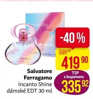 Toaletní voda dámská Incanto Shine Salvatore Ferragamo