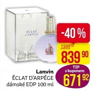 Parfémovaná voda dámská Eclat D'Arpege Lanvin