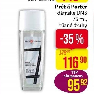 Deodorant parfémovaný Prét ? Porter