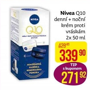 Balení krém denní a noční proti vráskám Q10 Nivea