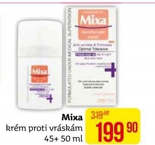 Krém pleťový proti vráskám Mixa