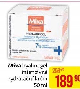 Pleťový hydratační krém Hyalurogel Mixa